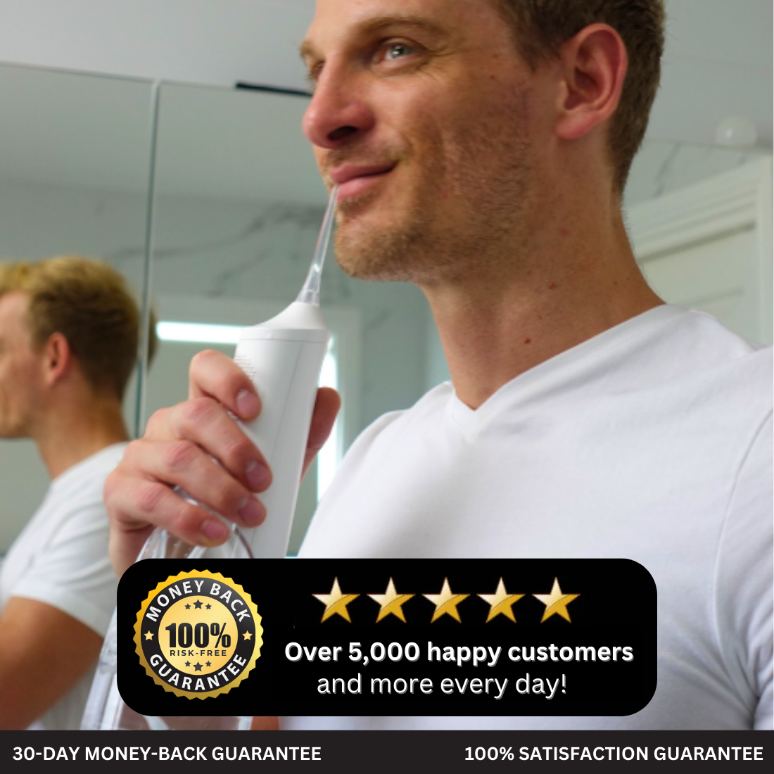 Aqua Pro™ Water Flosser for deep-clean teeth